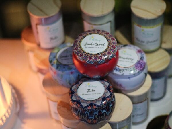 nến thơm Smoke Wook mùi gỗ khói