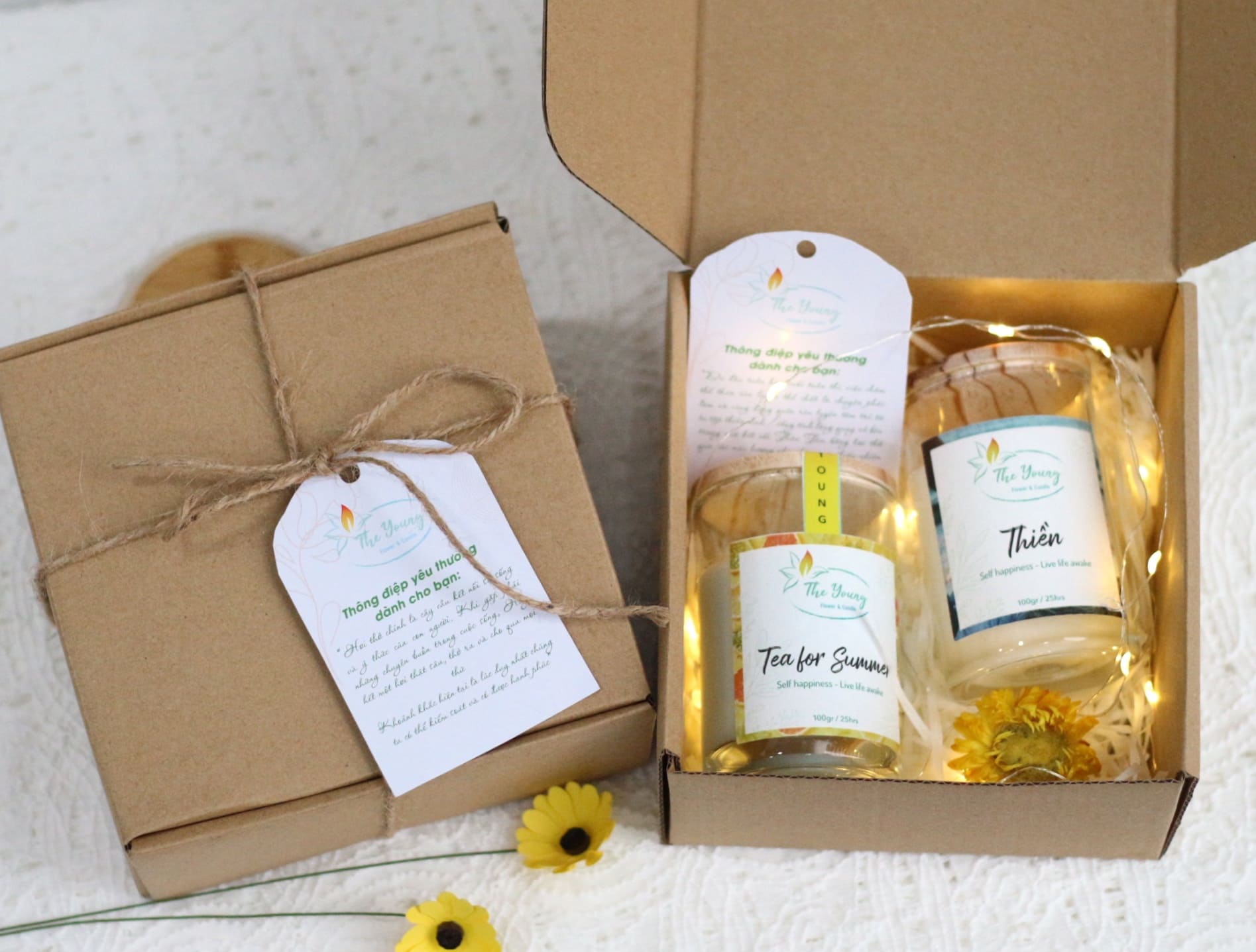 Hộp quà tặng Nến Thơm 01
