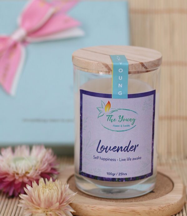 nến mùi lavender mùi oải hương